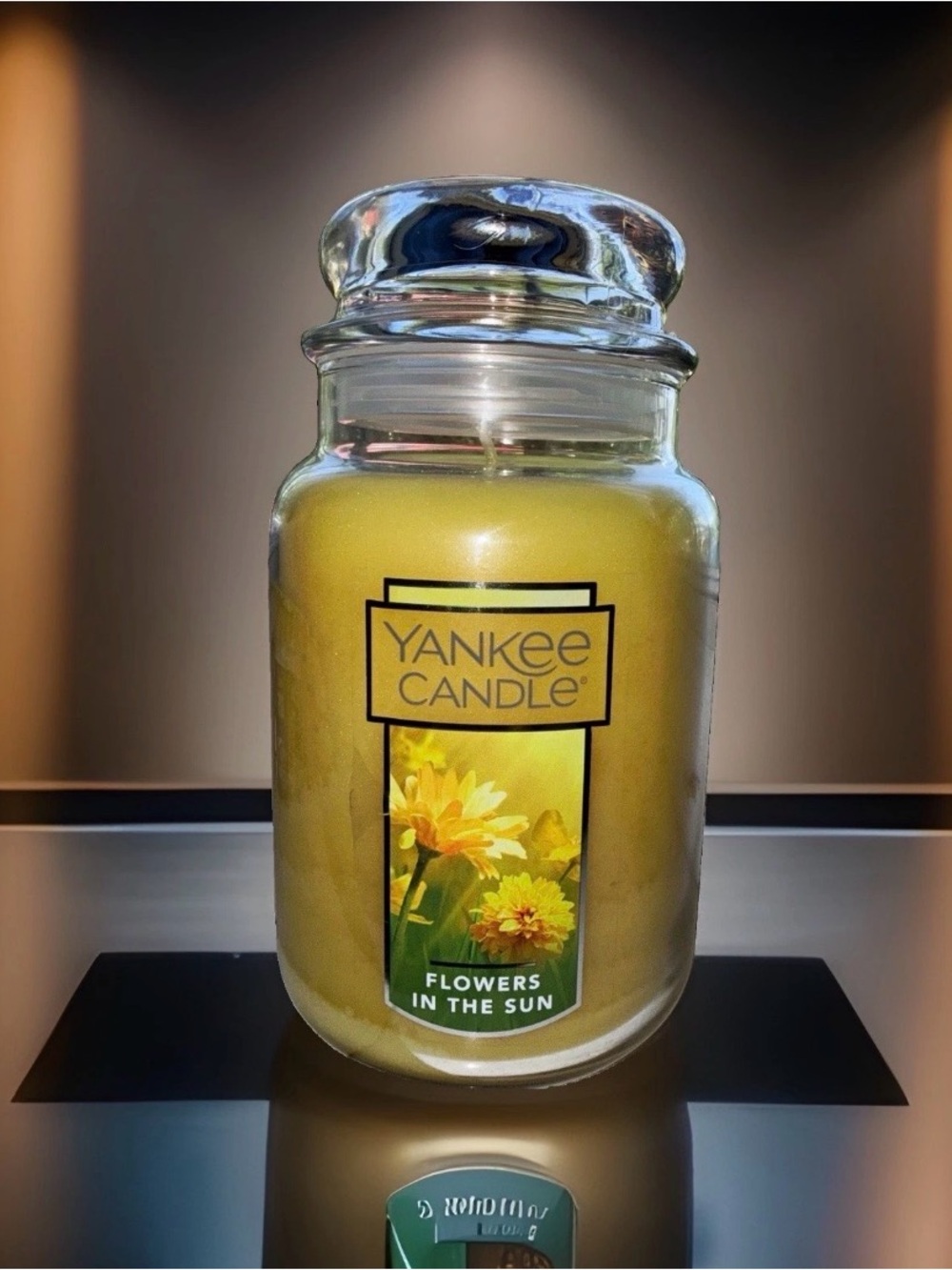 Yankee Candle Yellow Jar Candle - Flowers In The Sun